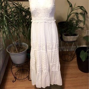 White maxi dress by Magic, full lined and ready for your summer cruise